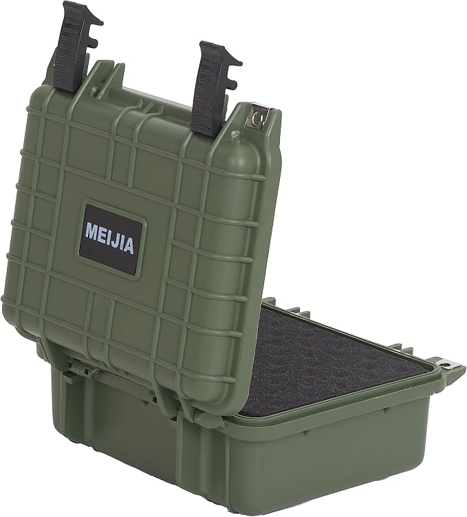 MEIJIA Portable All Weather IP67 Waterproof Protective Case, Hard Camera Case