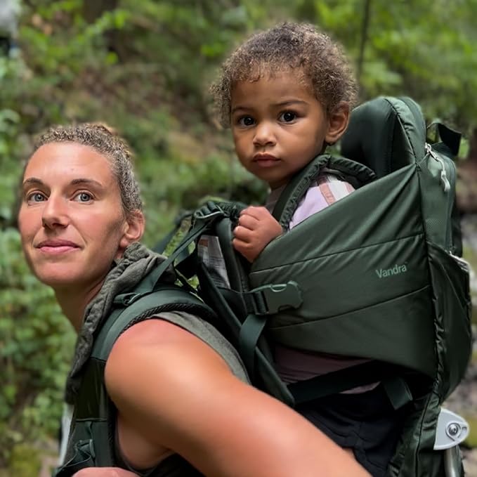 Vandra™ River - Scandinavian Hiking Baby Carrier Backpack - Gravity Lock™