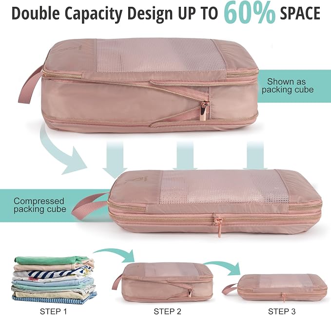 Expandable Compression Packing Cubes