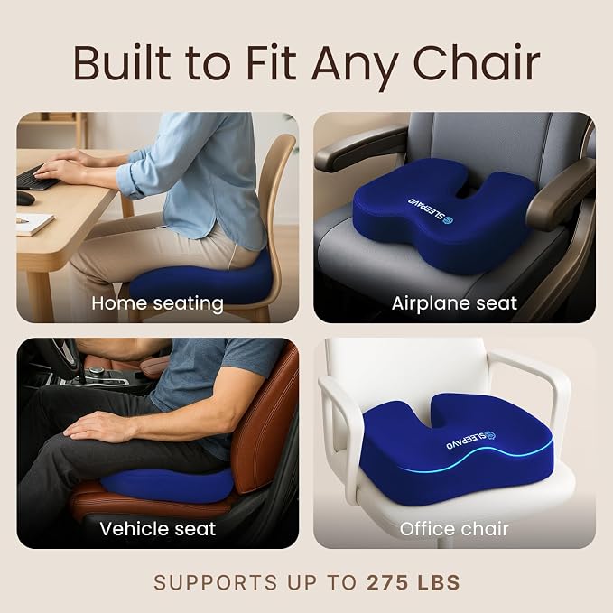 Sleepavo Office Chair Cushion