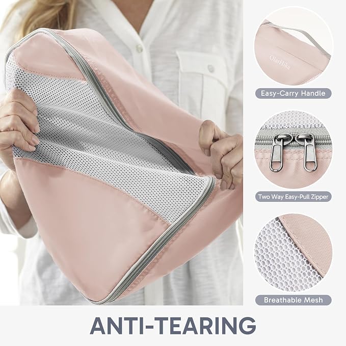 ALL INCLUDED 10 Set Durable Packing Cubes