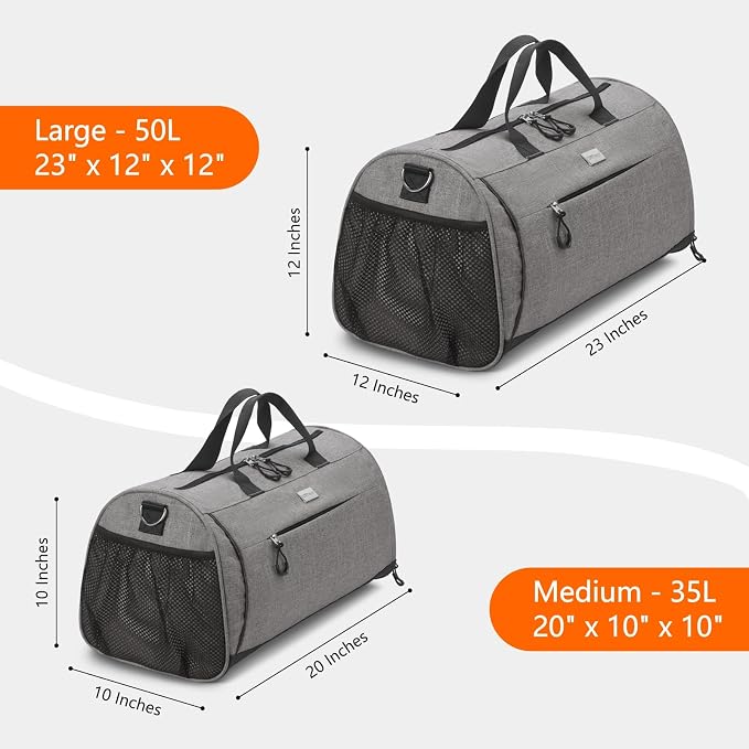 TOPDesign Gym Bag for Women & Men, Unisex Duffel Bag