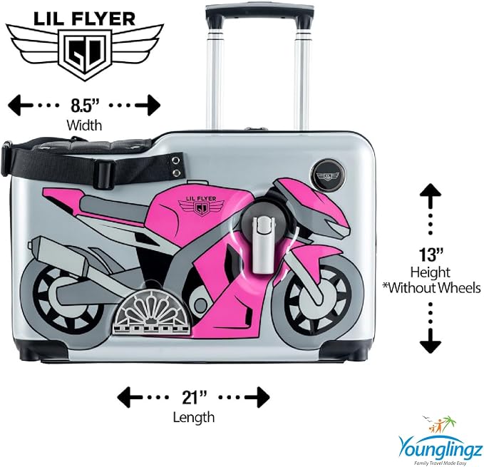 Younglingz LIL FLYER GO Version 2 Ride On Suitcase
