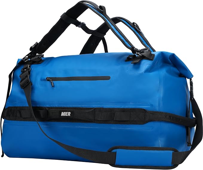 MIER Large Waterproof Duffel Bag Rolltop Dry Backpack Duffle Bags