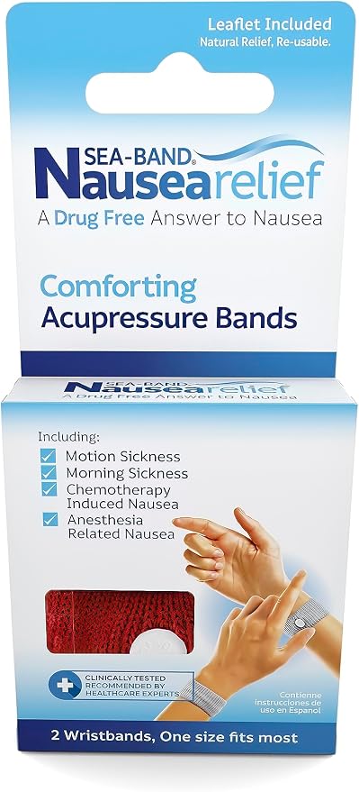 Sea-band Anti-Nausea Acupressure Wristband