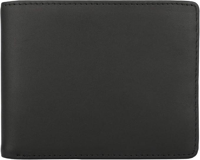 Wallet for Men-Genuine Leather RFID Blocking Bifold Stylish Wallet
