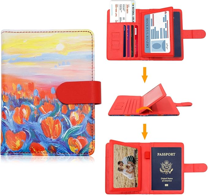 Melsbrinna RFID Passport Holder