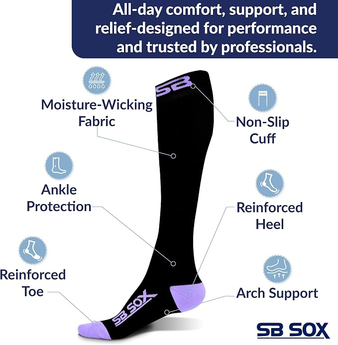 SB SOX Compression Socks for Men & Women
