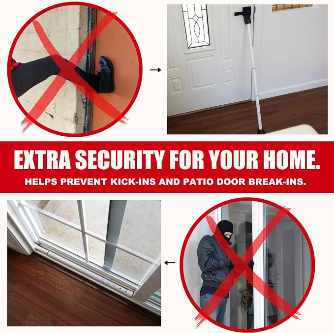 SECURITYMAN Door Security Bar & Sliding Patio Bar