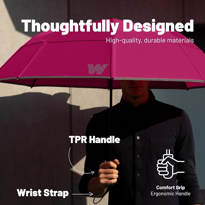 Weatherman Arnold Palmer Compact Collapsible Umbrella