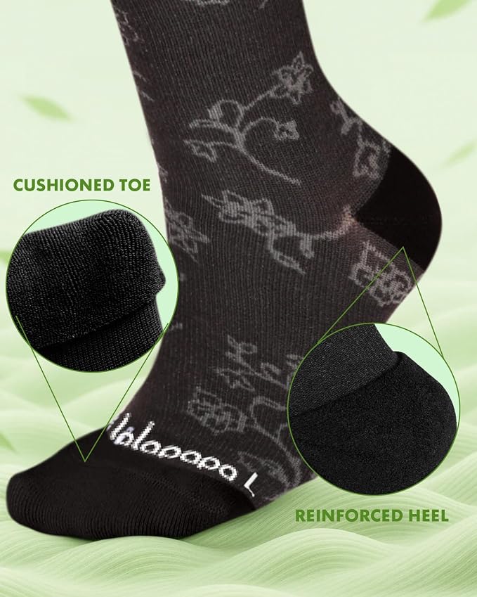 Bamboo Viscose Compression Socks