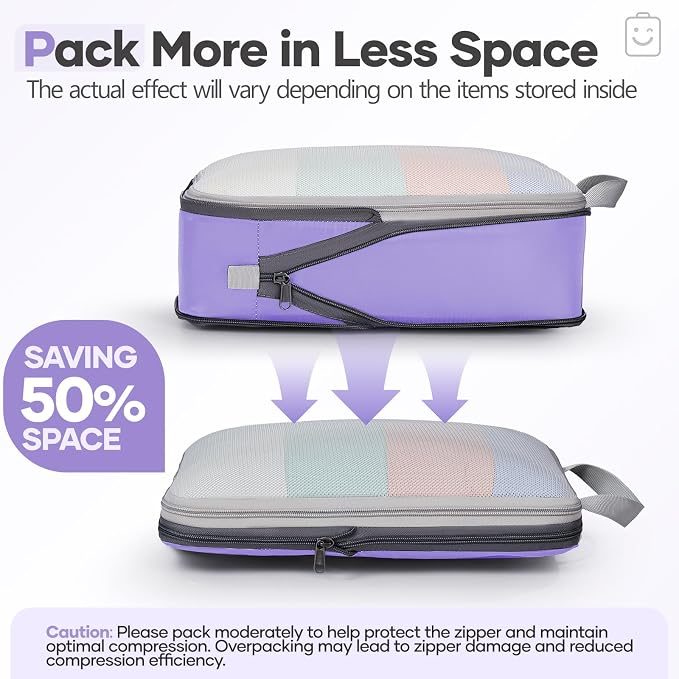 Veken 9/11 Set Compression Packing Cubes