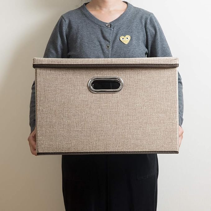 PRANDOM Large Collapsible Storage Baskets