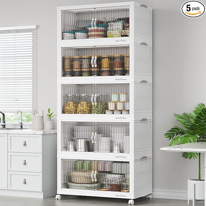 BROVIEW 500Qt Stackable Storage Bins