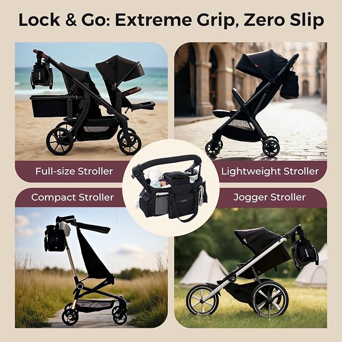 Momcozy Extra Large Stroller Organizer Max |