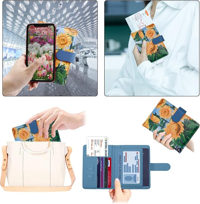 Melsbrinna Rfid Passport Holder