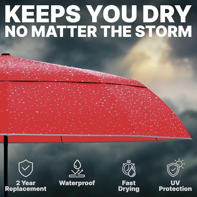 Royal Walk Windproof Folding Travel Umbrella Compact and Strong Luxurious Real