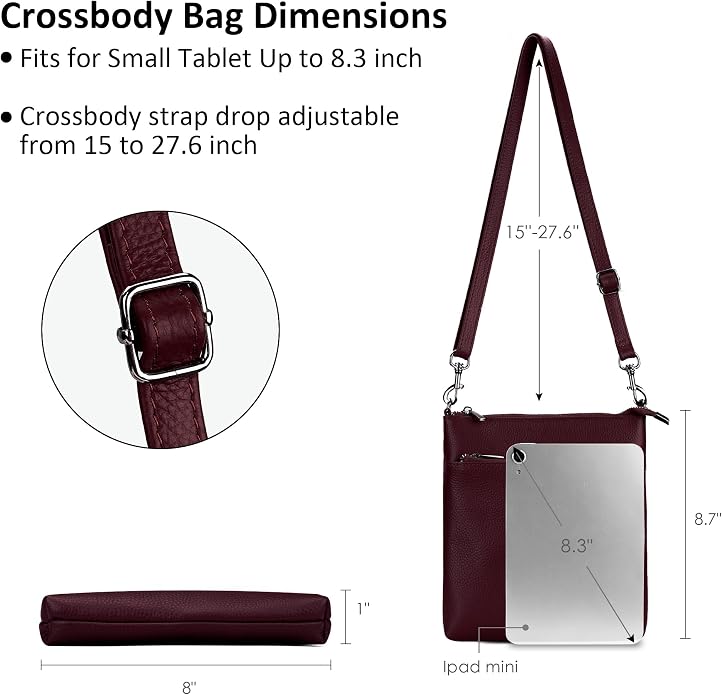 befen Genuine Leather Small Crossbody Purses