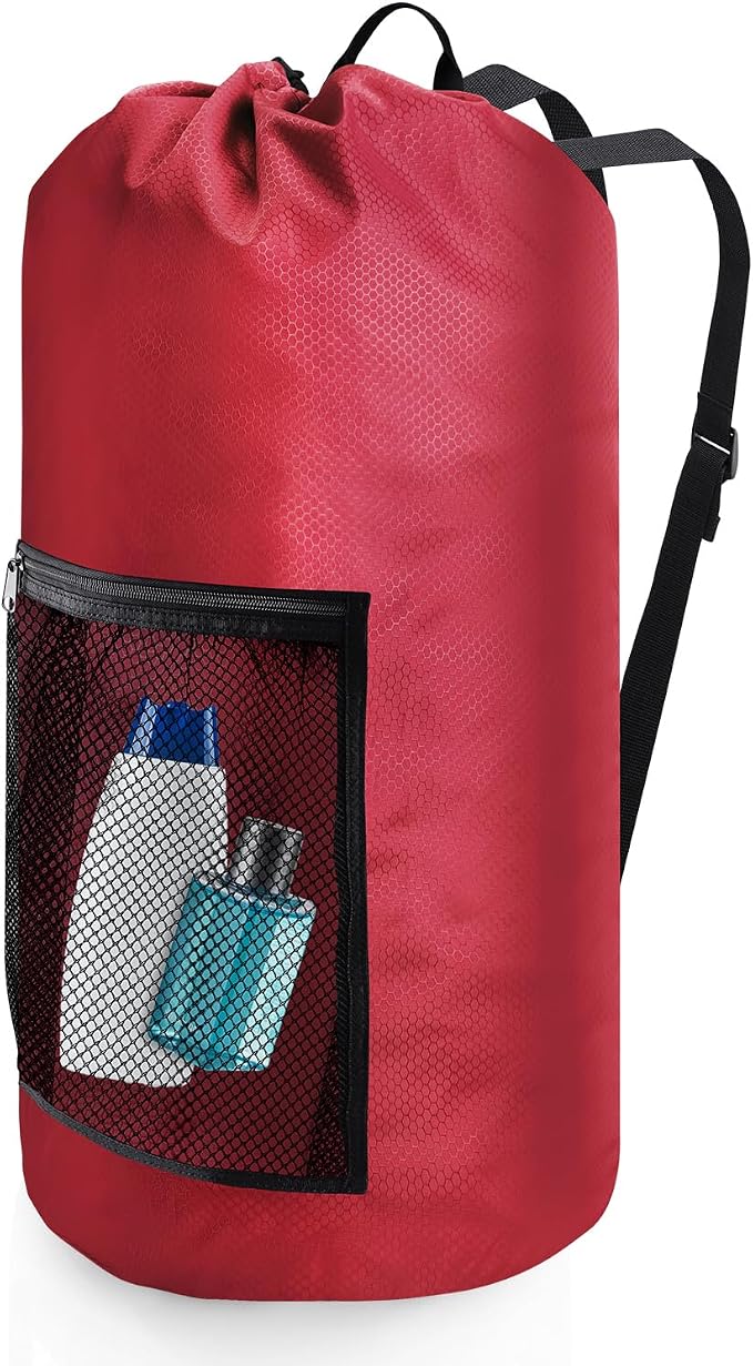 Portable Laundry Bag Backpack