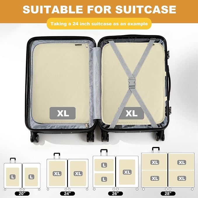 Extra Large Compression Packing Cubes