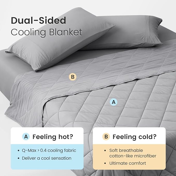 Cozy Bliss Cooling Throw Blanket