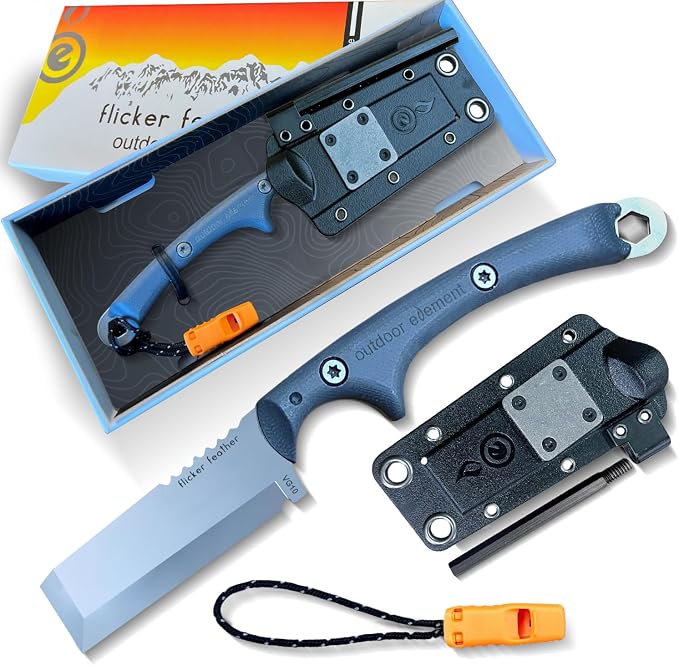 OUTDOOR ELEMENT Flicker Feather Knife