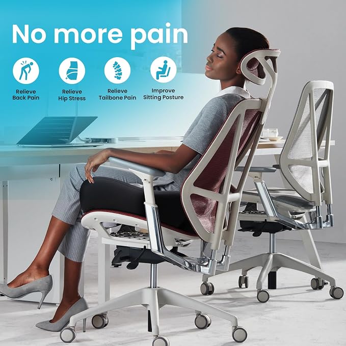 Benazcap Seat Cushion, Memory Foam Cushions
