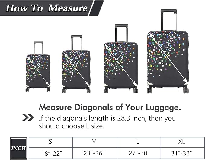 HYPER VENTURE Washable Luggage Cover
