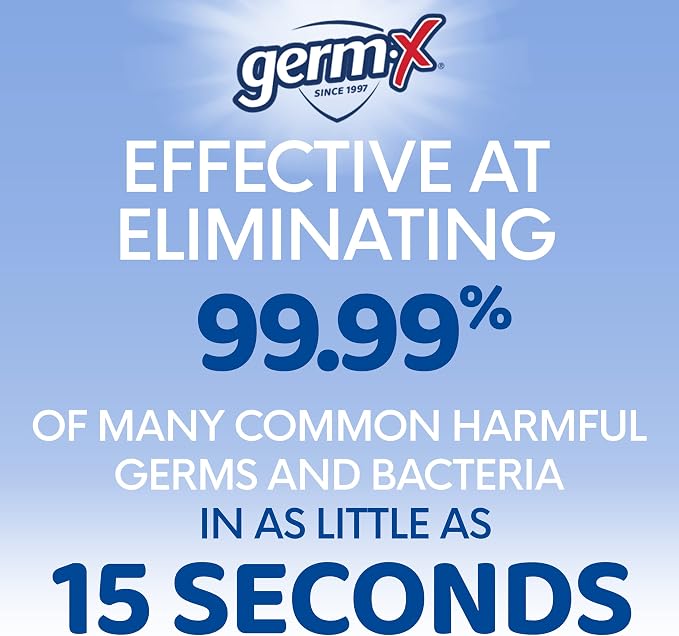 Germ-X Nourish Hand Sanitizer, 2-in-1 Moisturizing and Sanitizing Formula