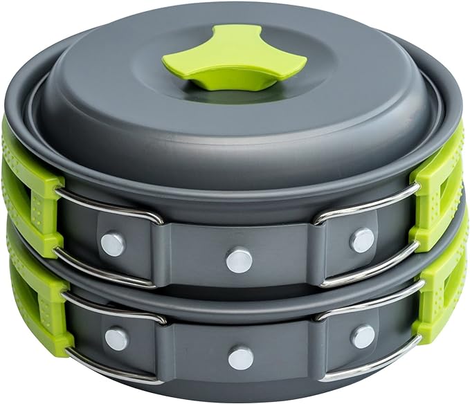 MalloMe Camping Cookware Mess Kit