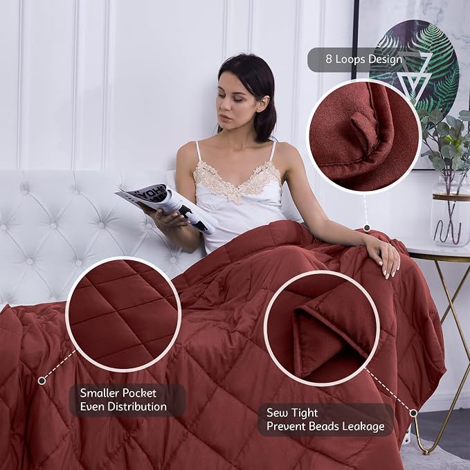 L'AGRATY Weighted Blanket