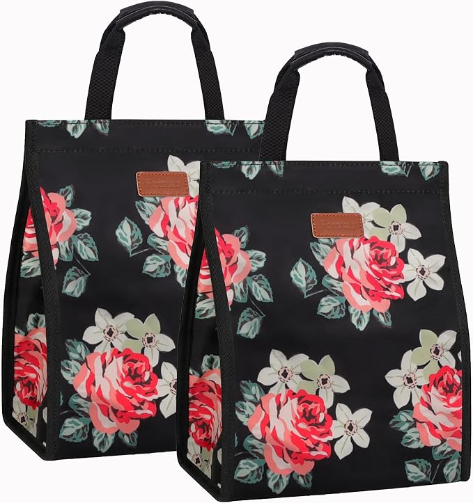 Lunch Bags for Women Insulated Reusable Lunch Tote