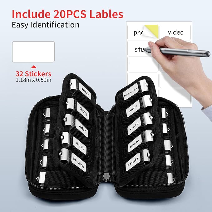 ABLAZE Flash Drive Case 20 Slots