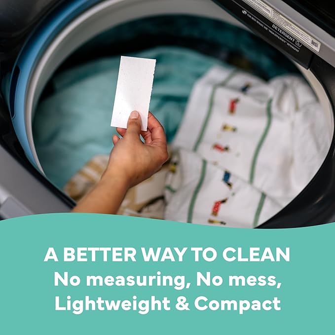 Tru Earth Compact Dry Laundry Detergent, Unscented