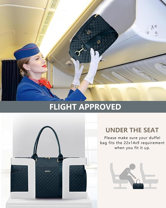 Weekender Travel Duffle Bag for Women