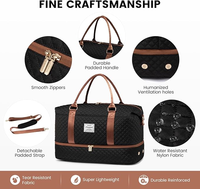 LOVEVOOK Travel Duffle Bag, Weekender Bags