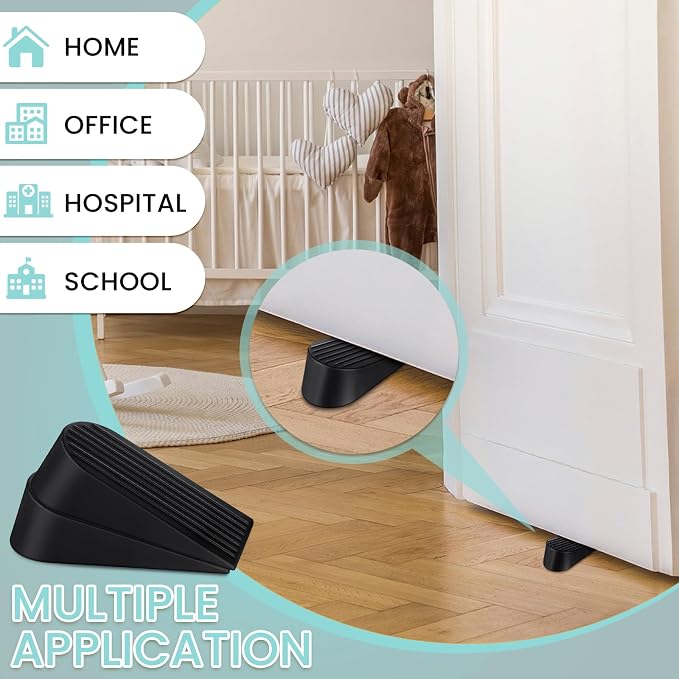 Frienda 16 Pack Large Door Stoppers Heavy Duty Rubber Stopper