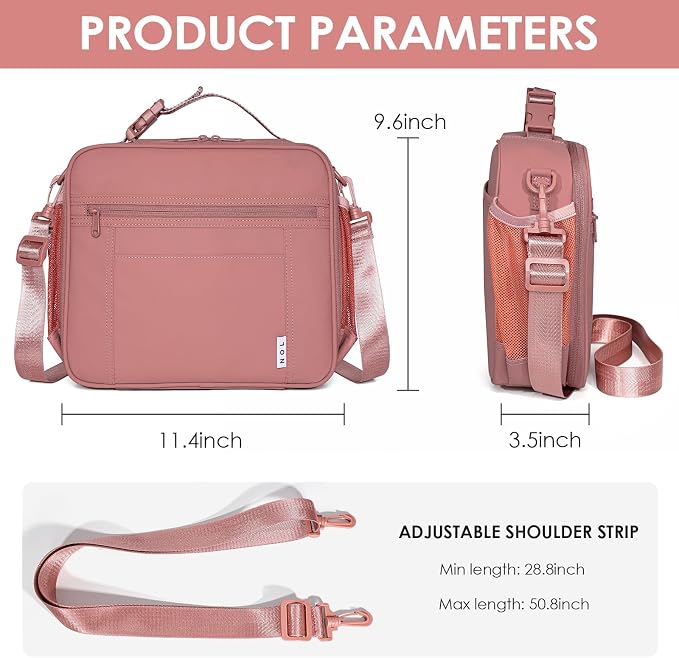 NOL Kids Lunch Bag for School, Reusable Insulated Lunch Box & Children's Tote