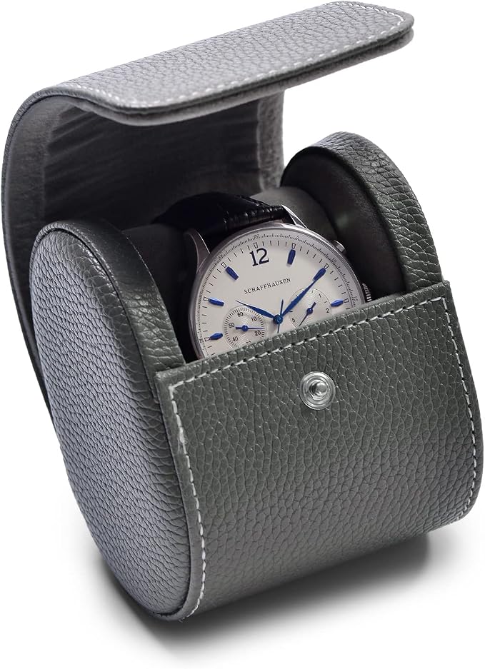 Oirlv Luxury Leather Travel Watch Case