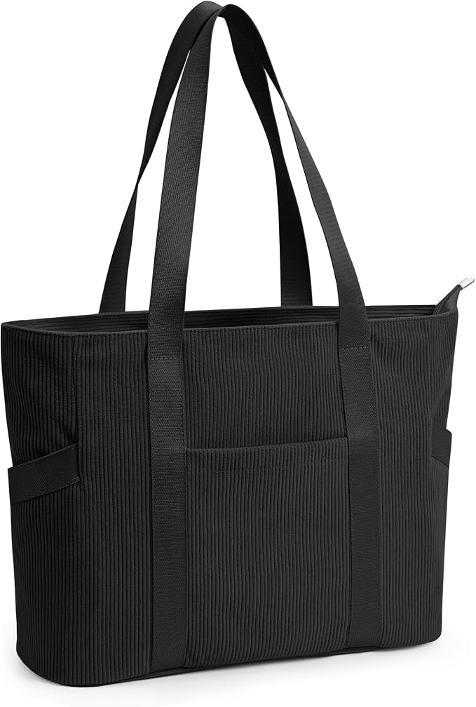Tote Bag for Women with Zipper, Travel Tote Bags with Compartments Large