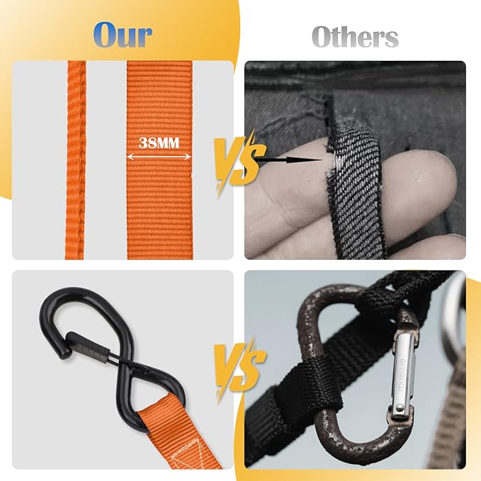 Ratchet Straps 4 Pack
