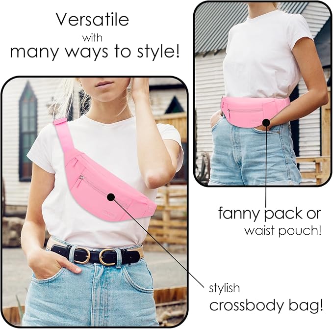 MAXTOP Large Crossbody Fanny Pack