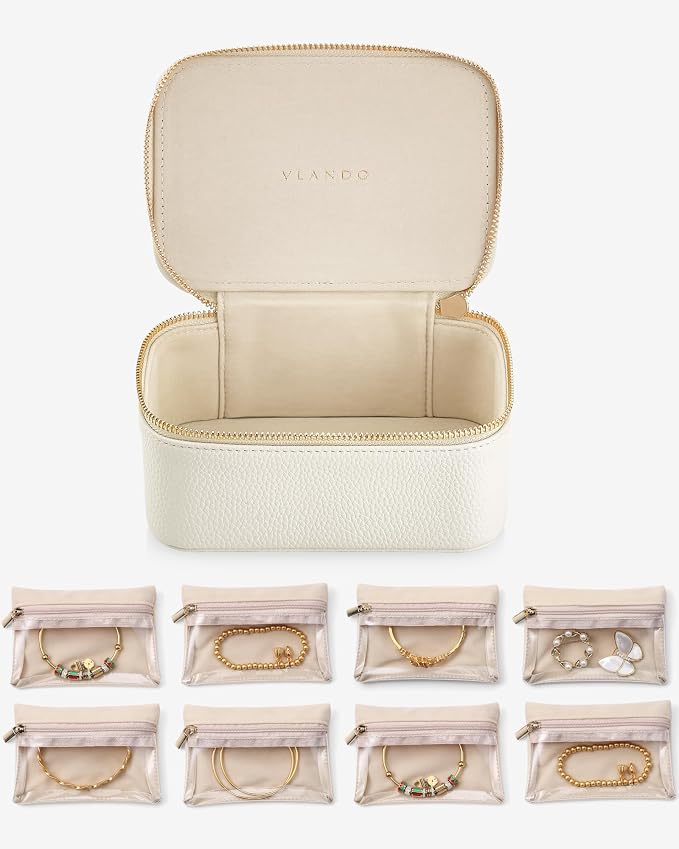 Vlando Graduation Gifts for Her, Travel Jewelry Case