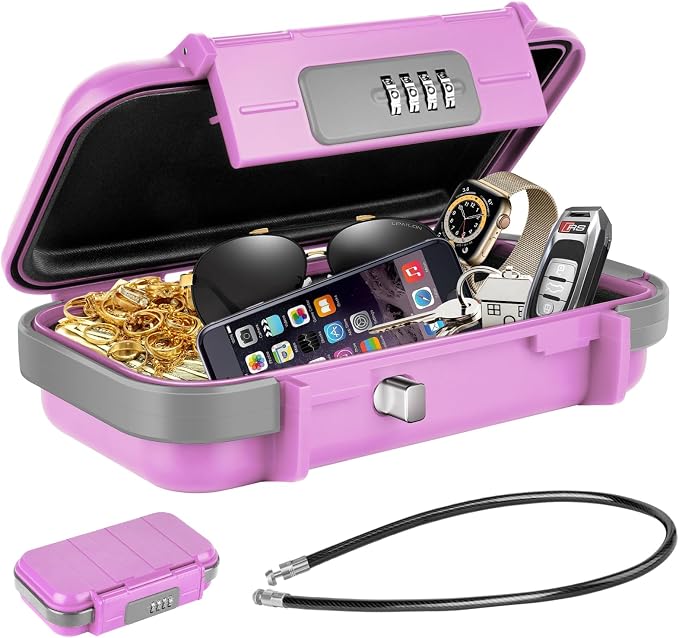 HUANLANG Portable Safe Lock Box
