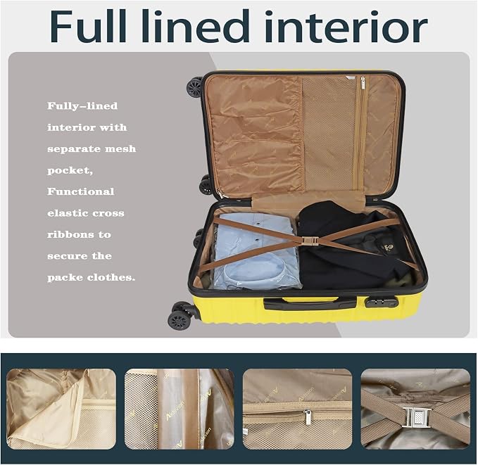Luggage Sets 3 Piece-Suitcase Set- Luggage