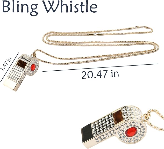 Whistle, Rhinestone Sports Whistle