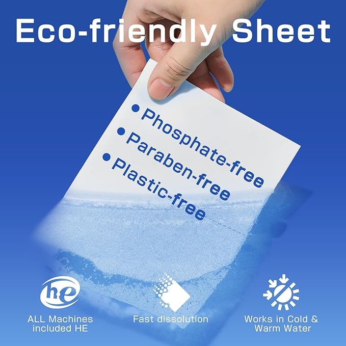 Soulink Laundry Detergent Sheets, 480 Loads