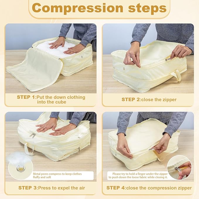 Extra Large Compression Packing Cubes