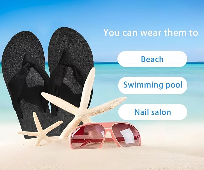 KuaiLu Flip Flops for Women
