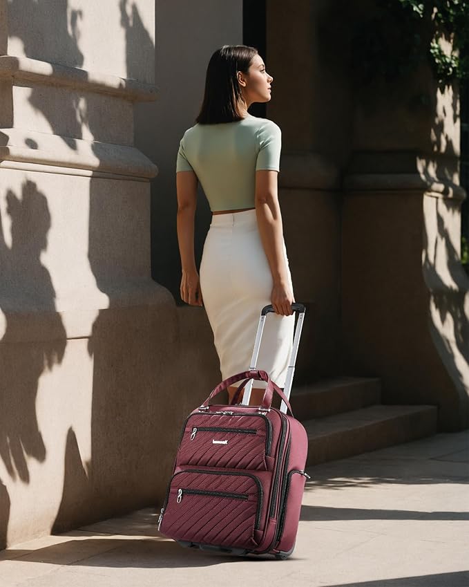 LUGGEX Underseat Carry On Luggage